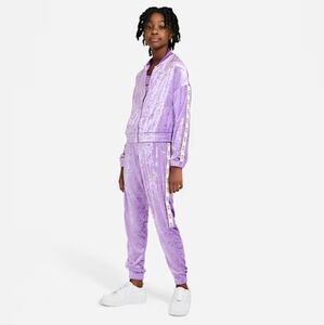 Nike Girls' Violet Star Tracksuit